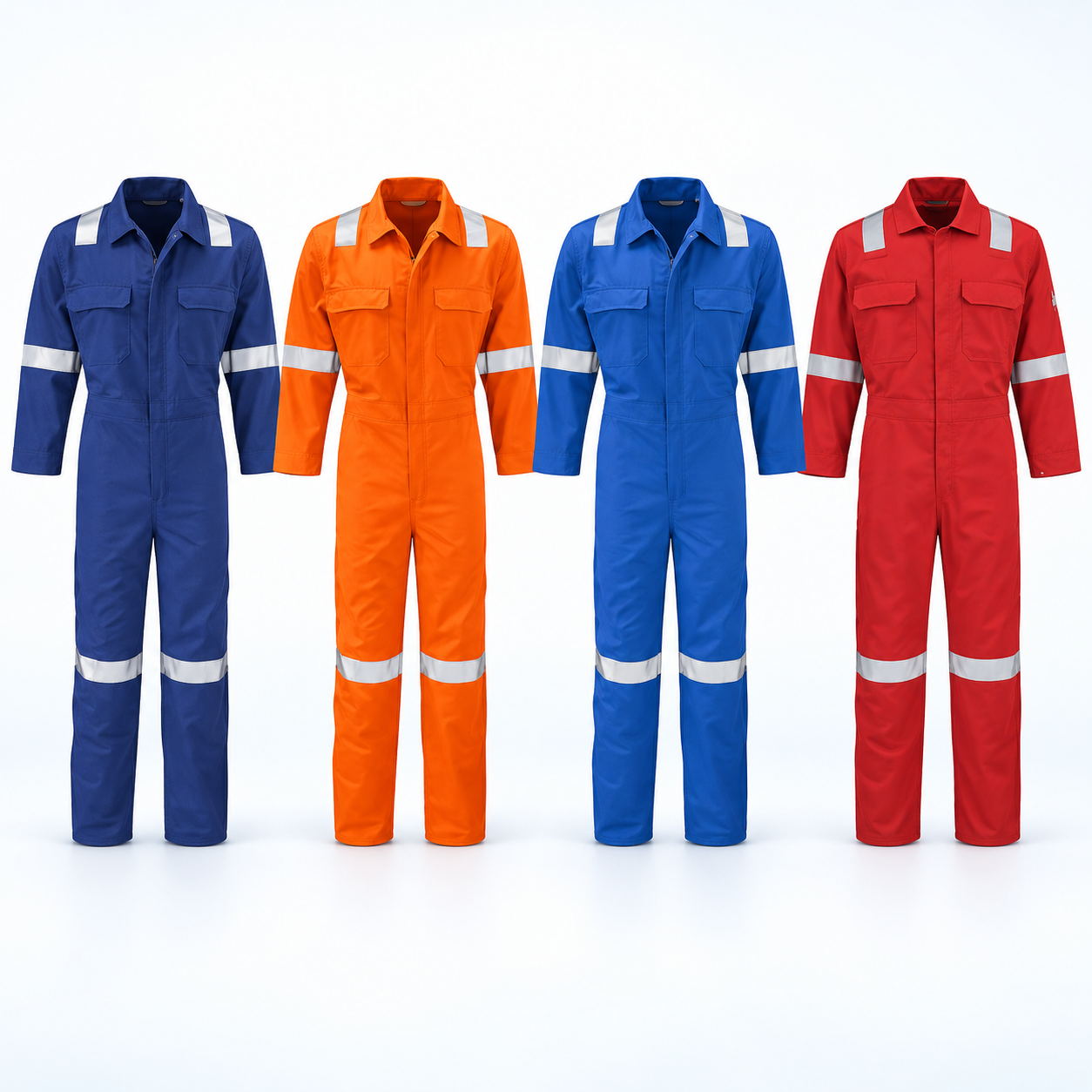 Industrial protective coverall